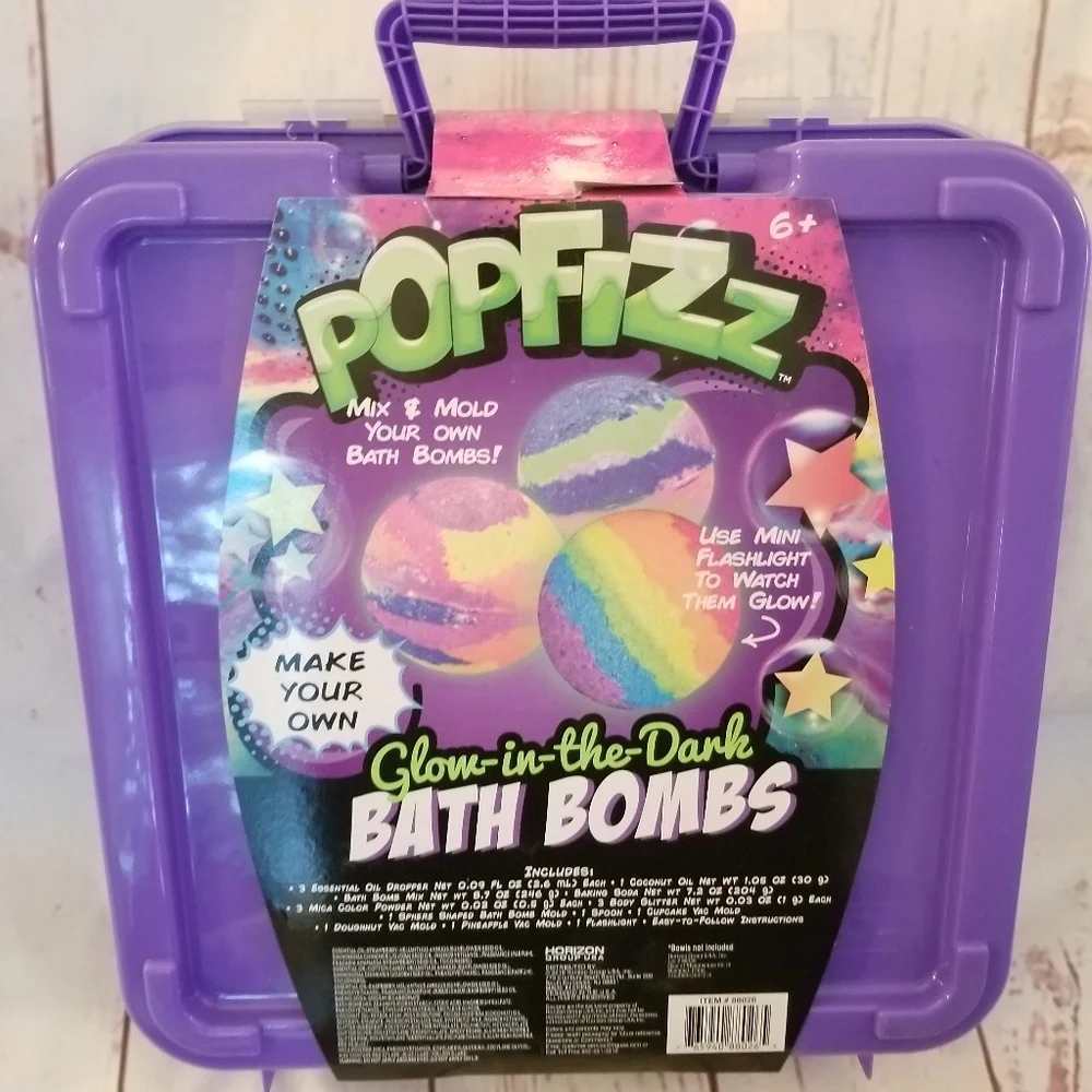 New PopFizz Bath‎ Bombs Kit